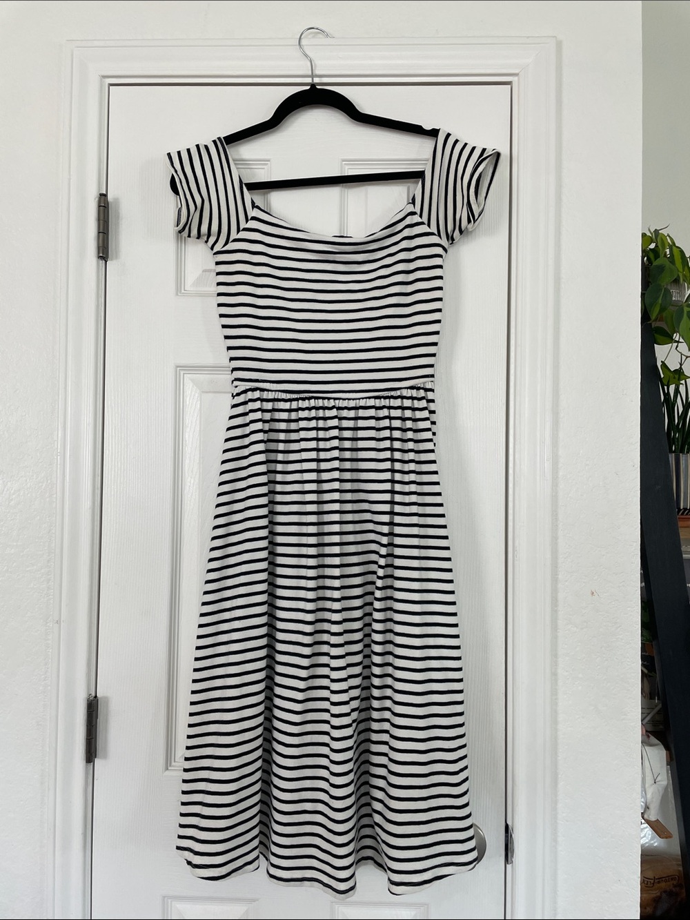 Who What Wear Black and White Striped Dress!